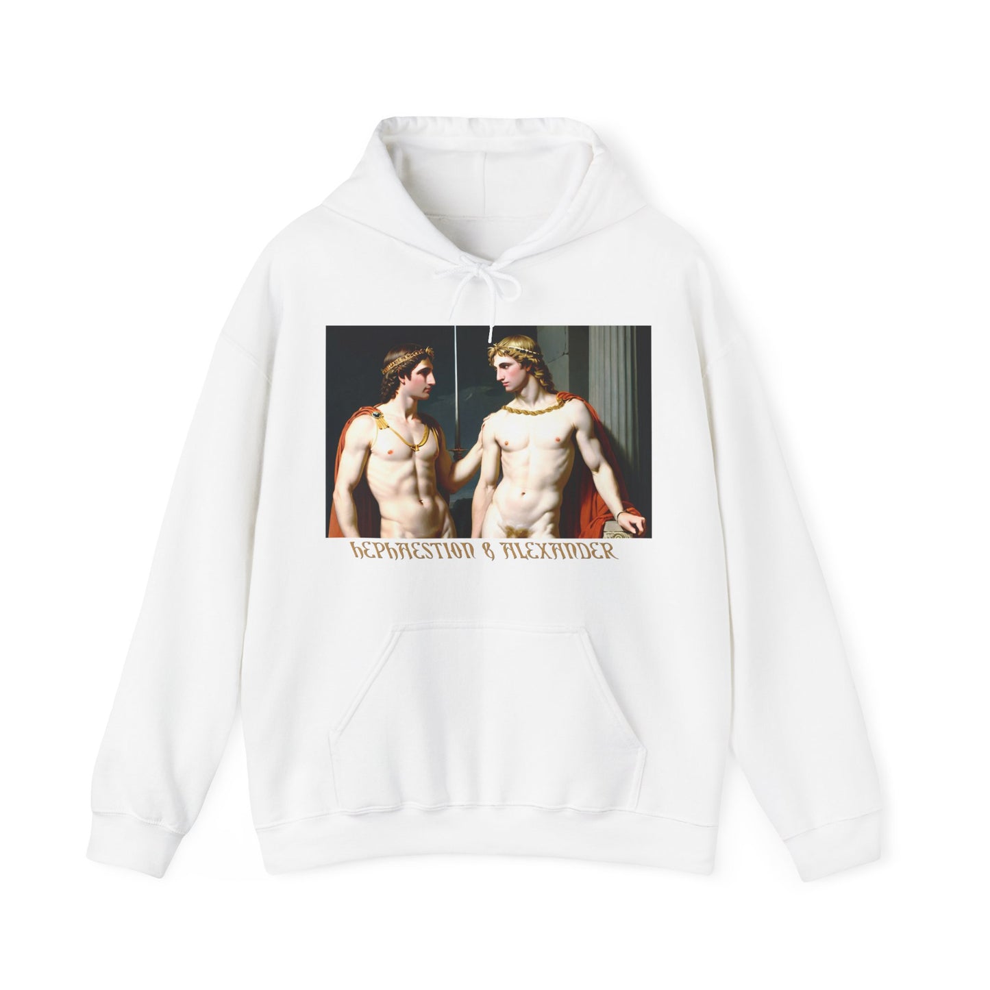 Classical Hephaestion and Alexander the Great Heavy Blend™ Hooded Sweatshirt