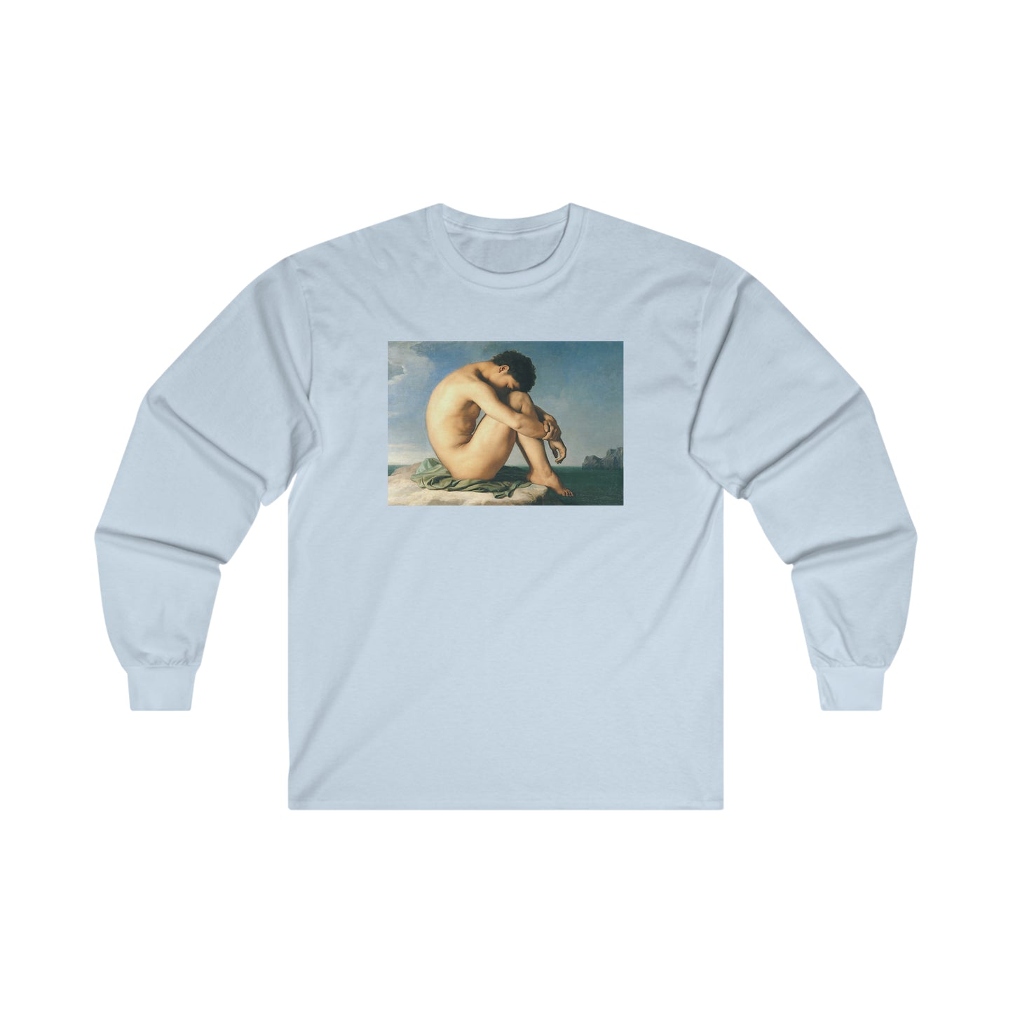 Young Man by the Sea Ultra Cotton Long Sleeve T-Shirt