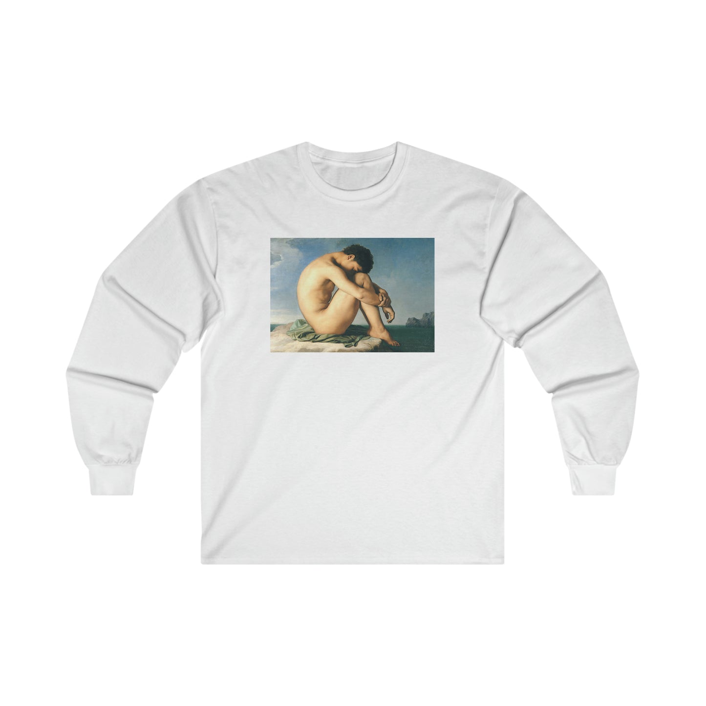 Young Man by the Sea Ultra Cotton Long Sleeve T-Shirt