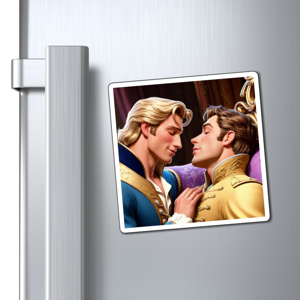 Prince Awakened with a Kiss Magnets