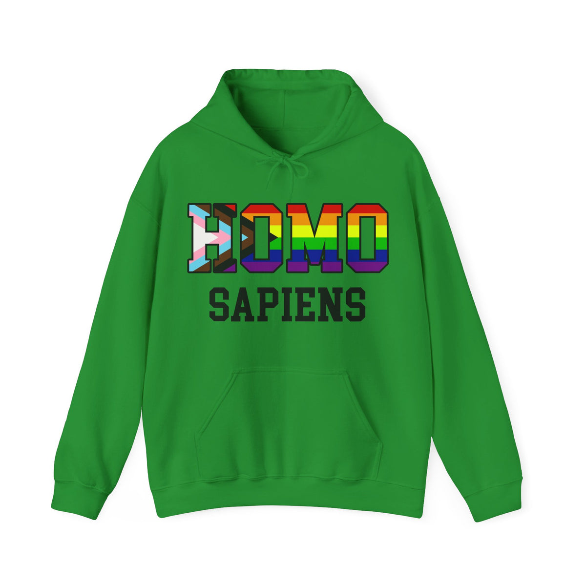 HOMO SAPIENS LGBTQ Pride Unisex Heavy Blend Hooded Sweatshirt