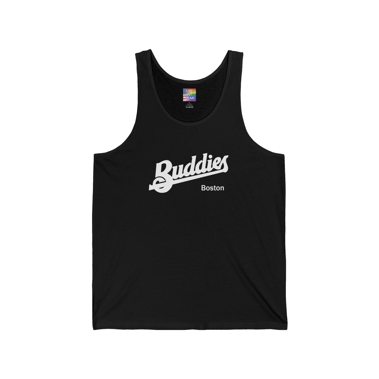 Boston Gay Bar Retro Buddies Tank Top