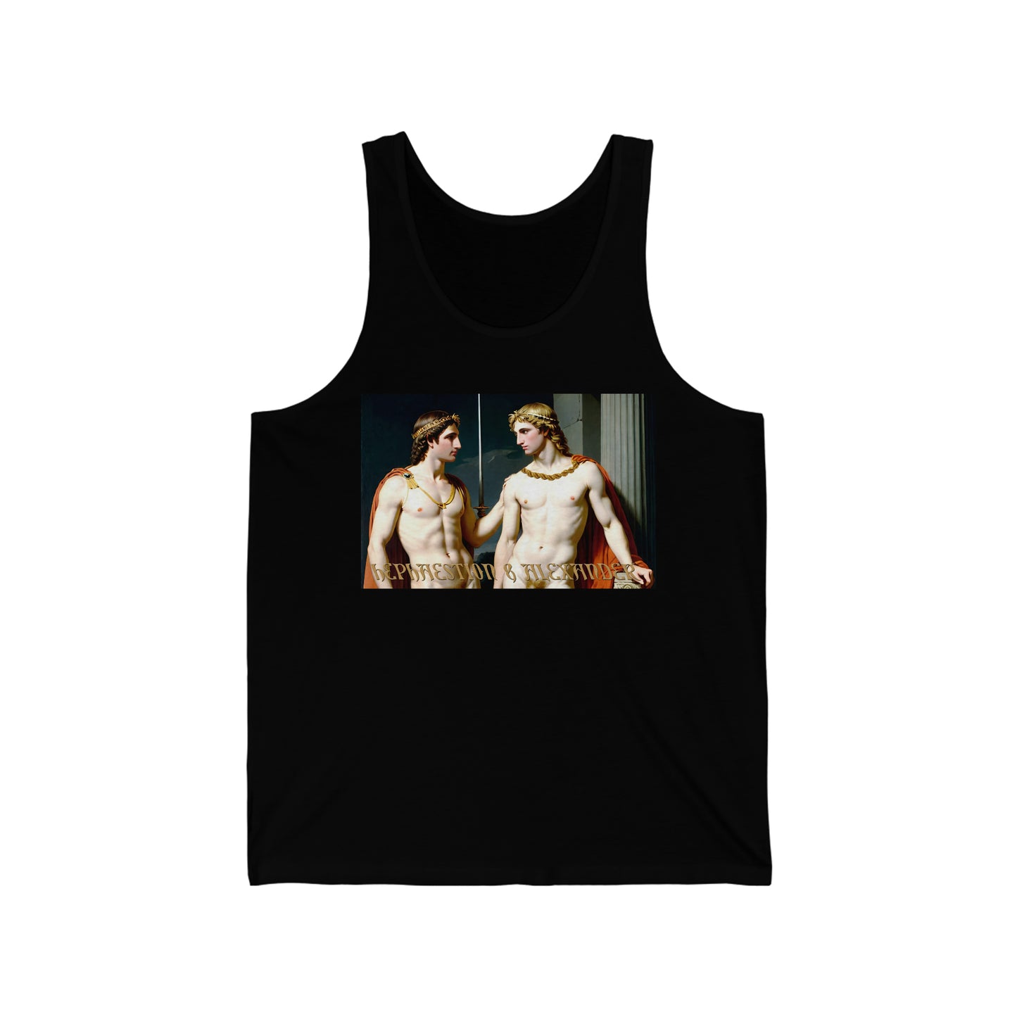 Classical Hephaestion and Alexander the Great Tank Top