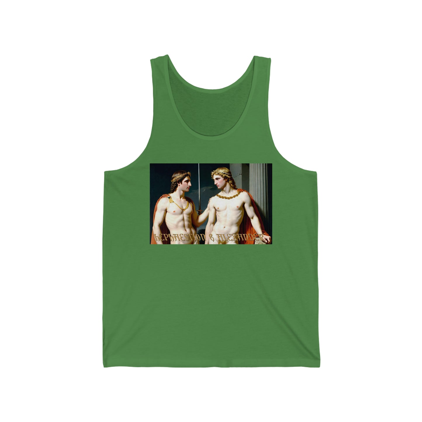 Classical Hephaestion and Alexander the Great Tank Top