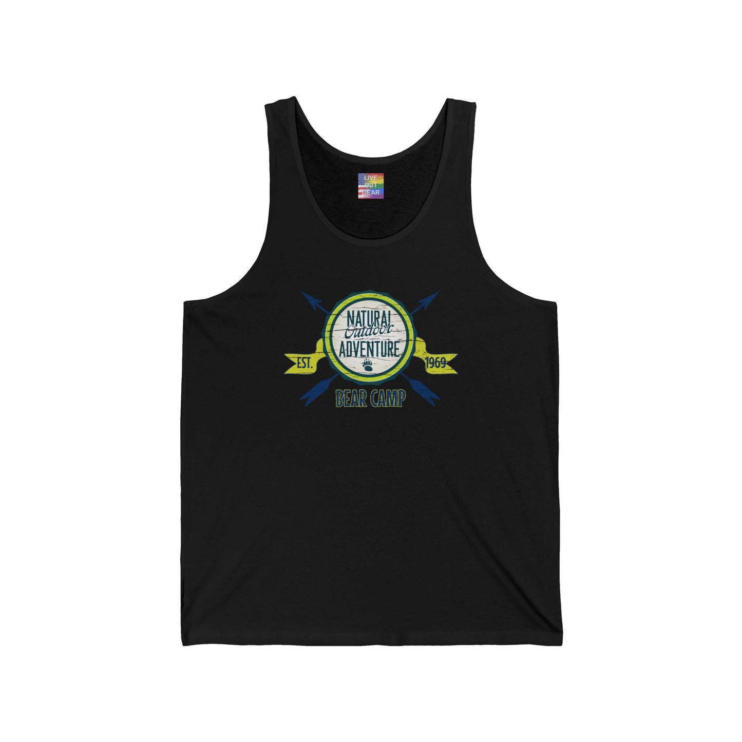 Bear Camp Retro Gay Bear Tank Top