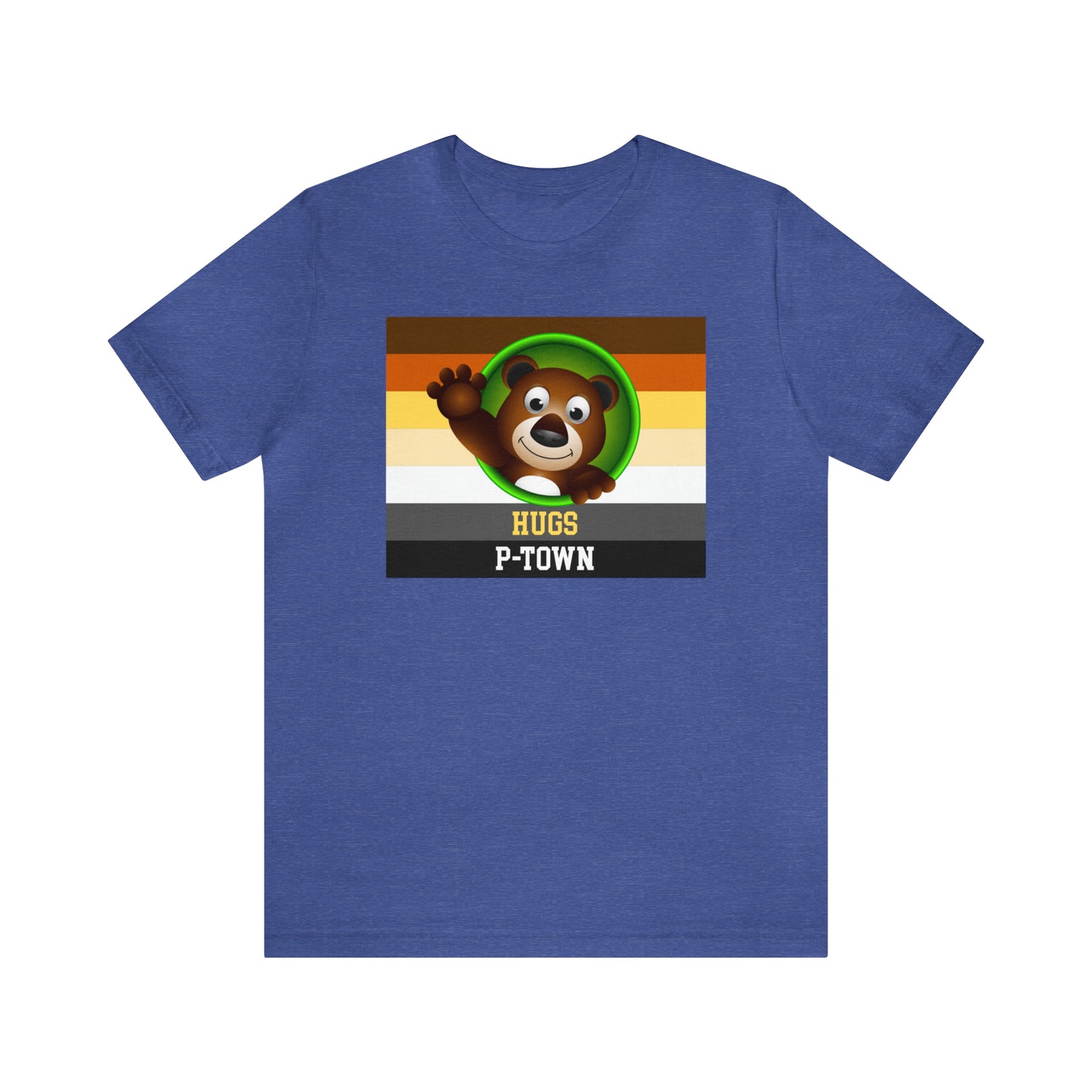 T-shirt à manches courtes Gay P-Town Bear Hugs