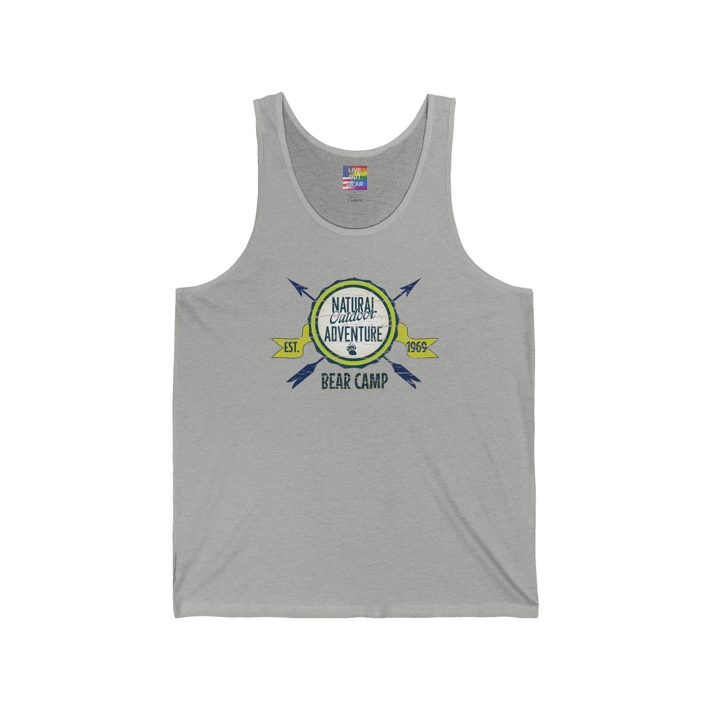 Bear Camp Retro Gay Bear Tank Top