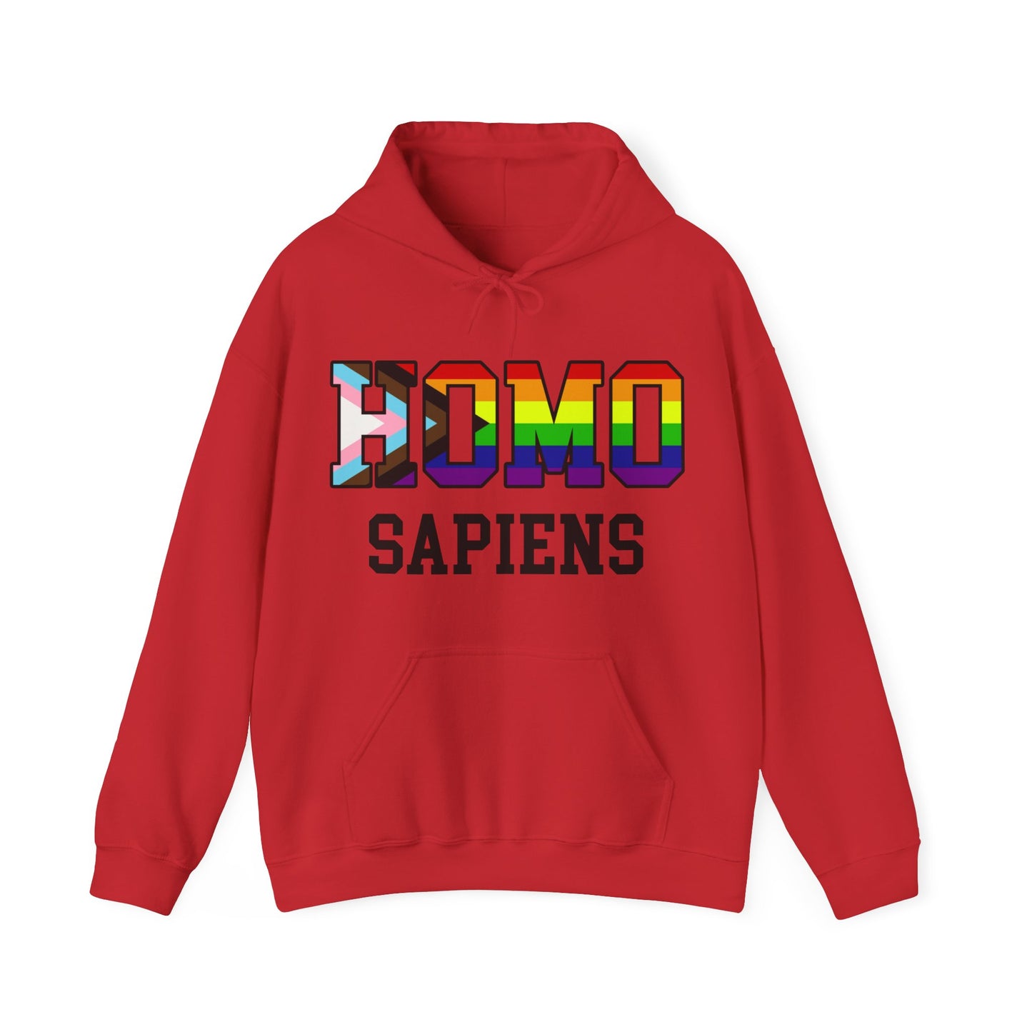 HOMO SAPIENS LGBTQ Pride Unisex Heavy Blend™ Hooded Sweatshirt