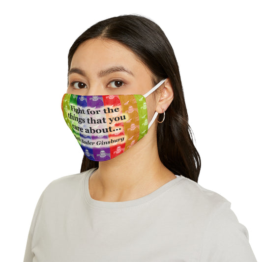 Ruth Bader Ginsburg Snug-Fit Fabric Face Mask