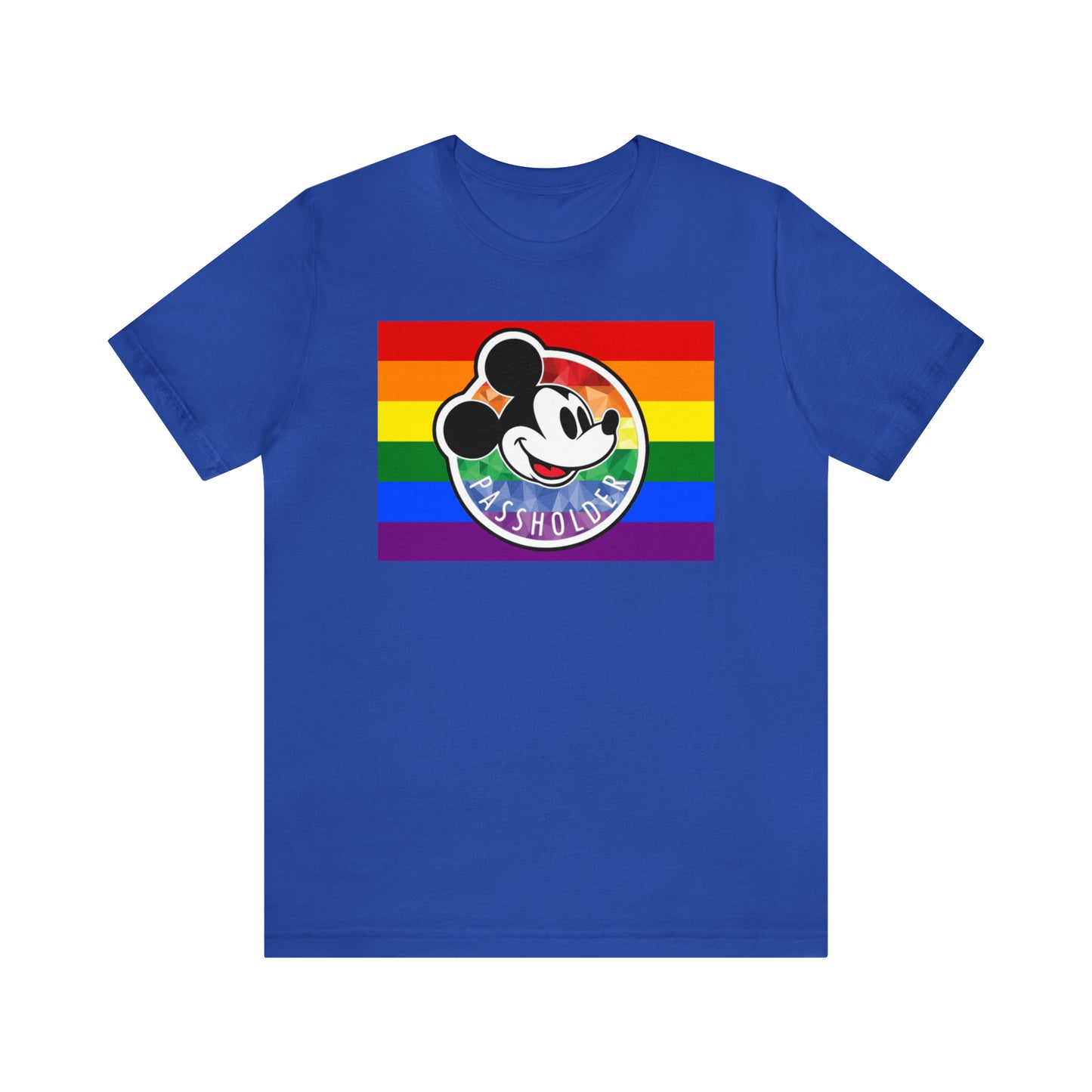 Rainbow Pride Annual Passholder Unisex Short Sleeve T-Shirt