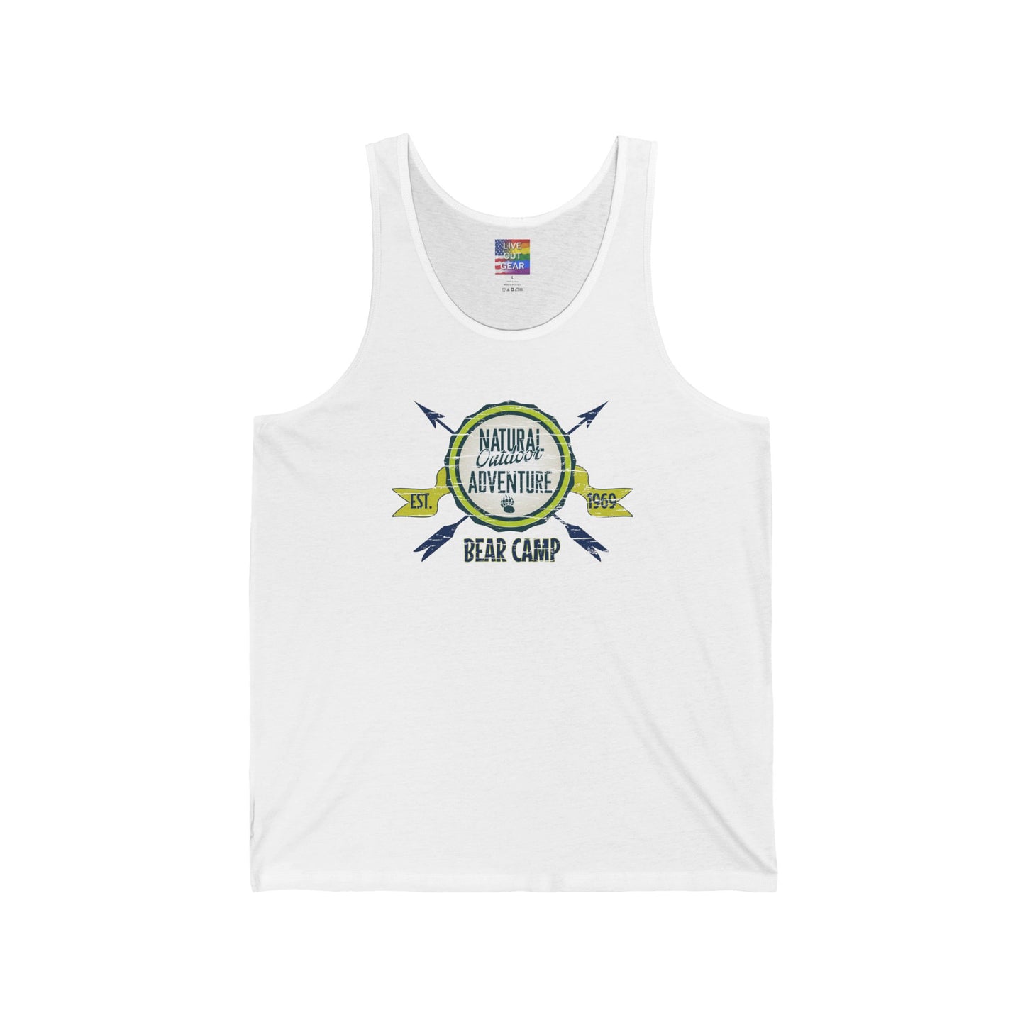 Bear Camp Retro Gay Bear Tank Top