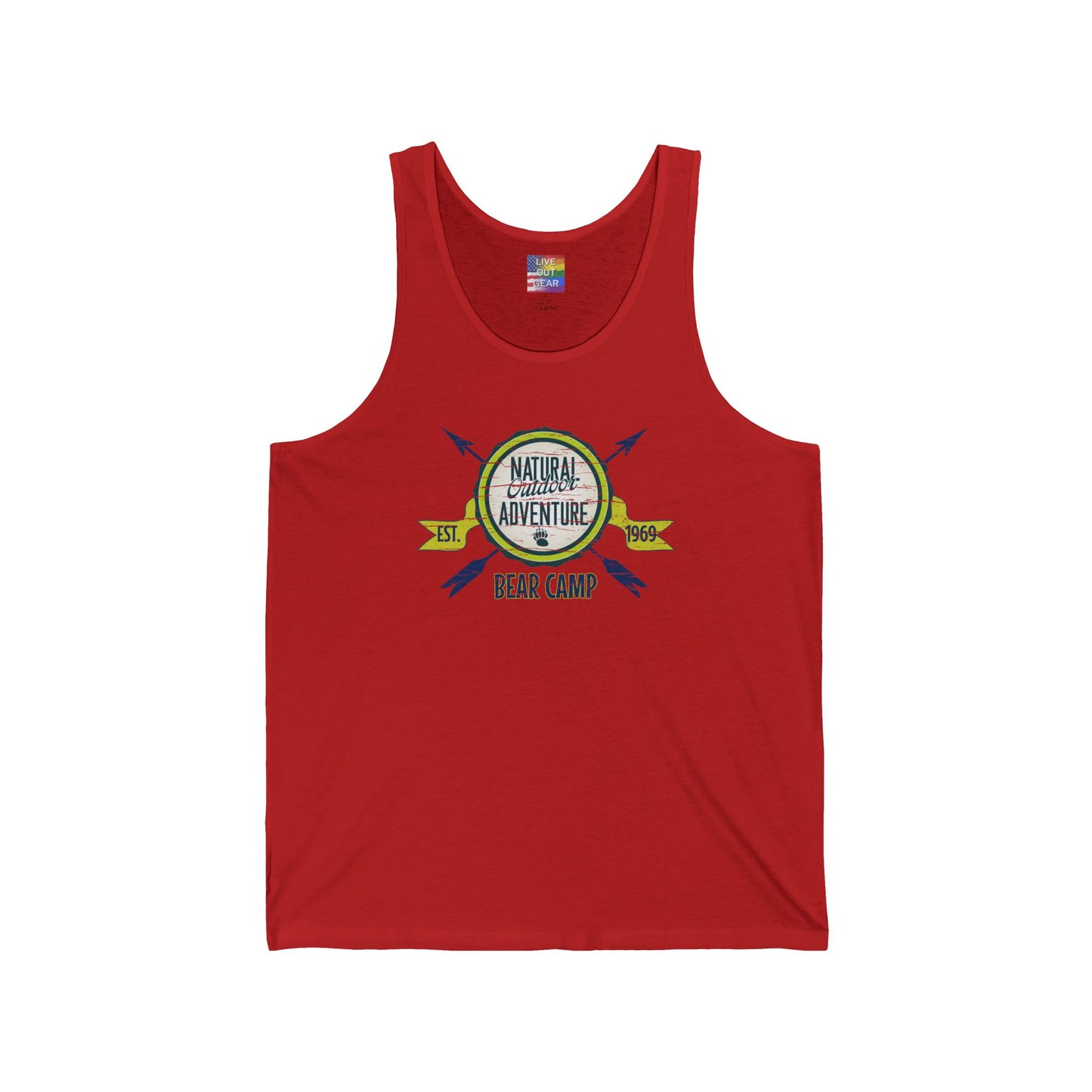 Bear Camp Retro Gay Bear Tank Top