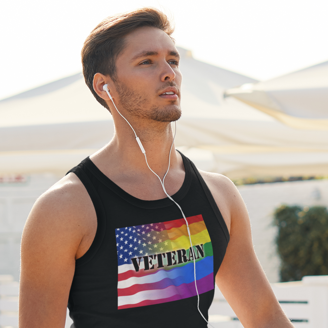 Gay Veteran Tank Top Gay Guy