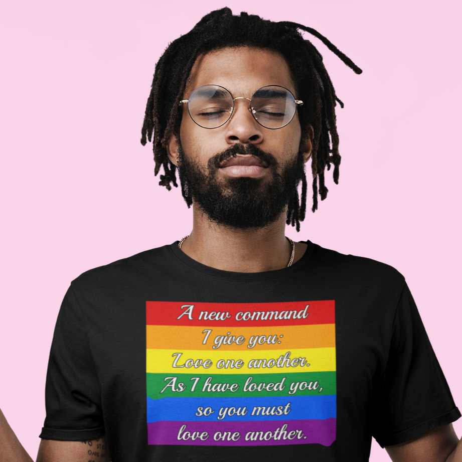 Love One Another gay t-shirt