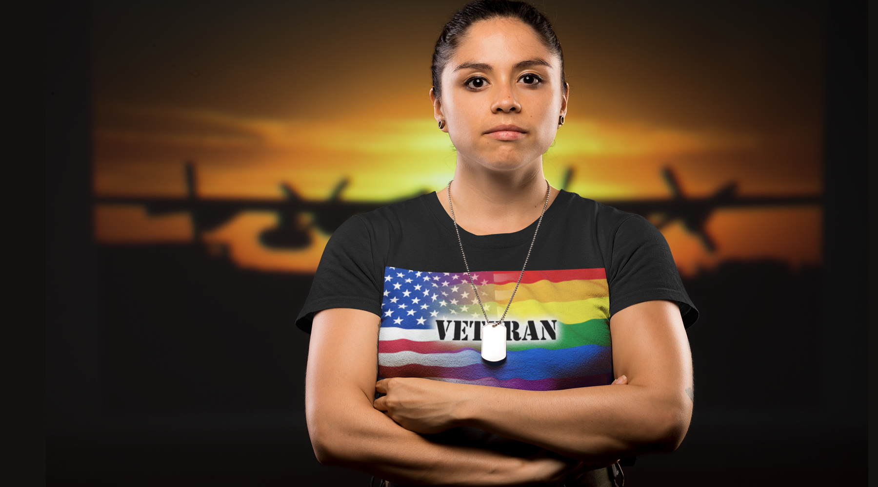 Proud Lesbian American Veteran