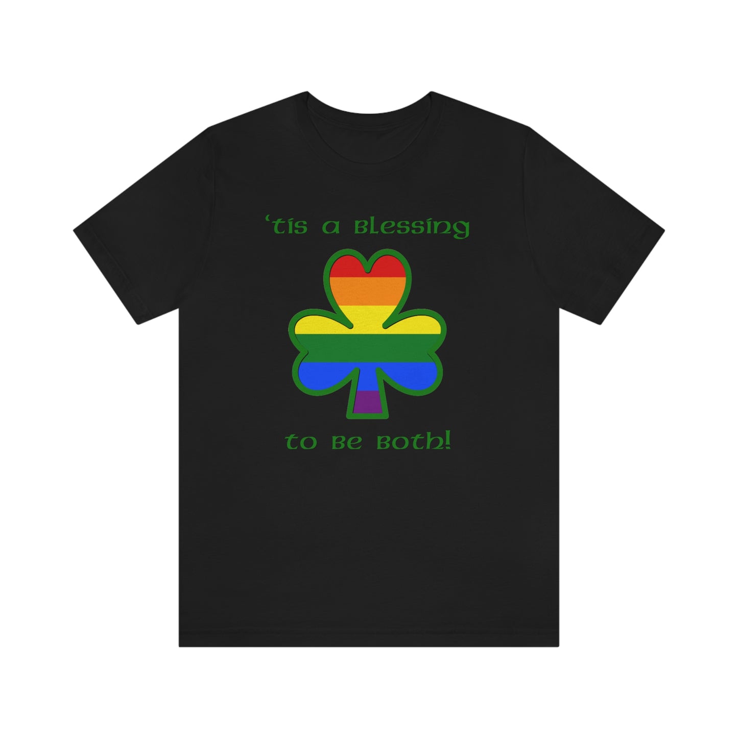 Camiseta unisex para adultos 'Es una bendición ser ambos