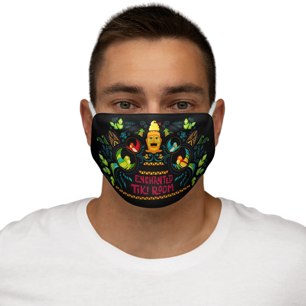 Masque facial en polyester ajusté
