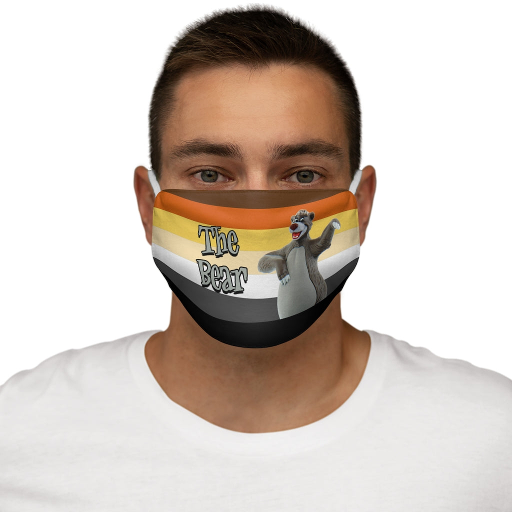 The Bear Snug-Fit Polyester/Cotton Face Mask