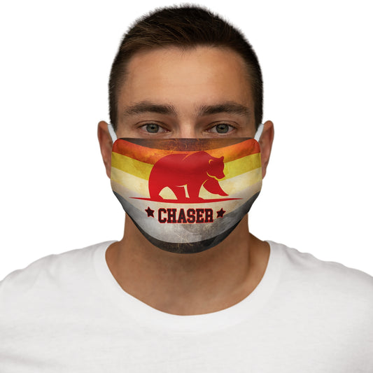 Masque facial en polyester/coton ajusté Bear Chaser
