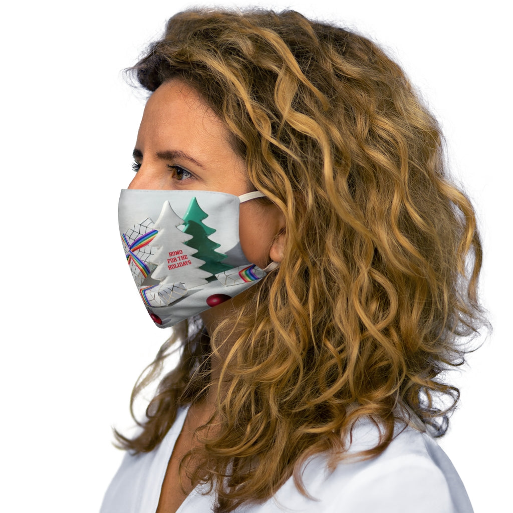 Homo for the Holidays Snug-Fit Polyester/Cotton Face Mask