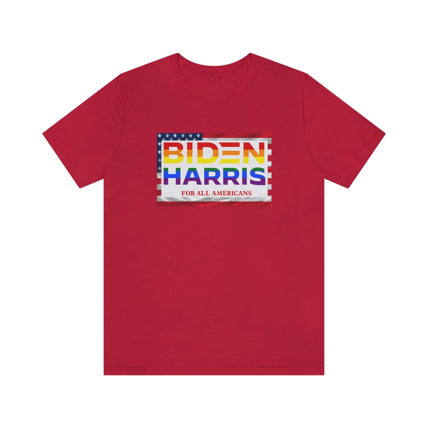 Biden-Harris para todos los americanos camiseta unisex para adultos