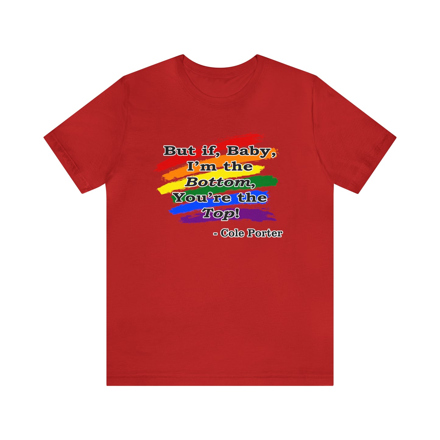 I'm the Bottom, You're the Top! Jersey Short Sleeve T-Shirt