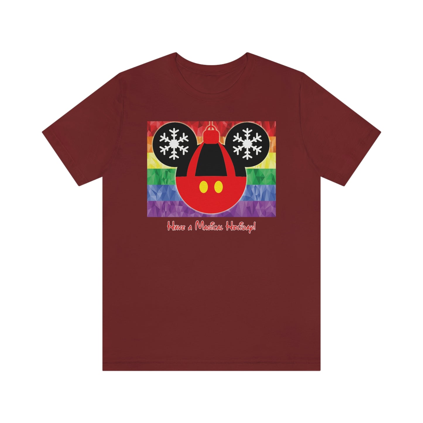 LGBTQ Tener unas vacaciones mágicas Camiseta unisex para adultos