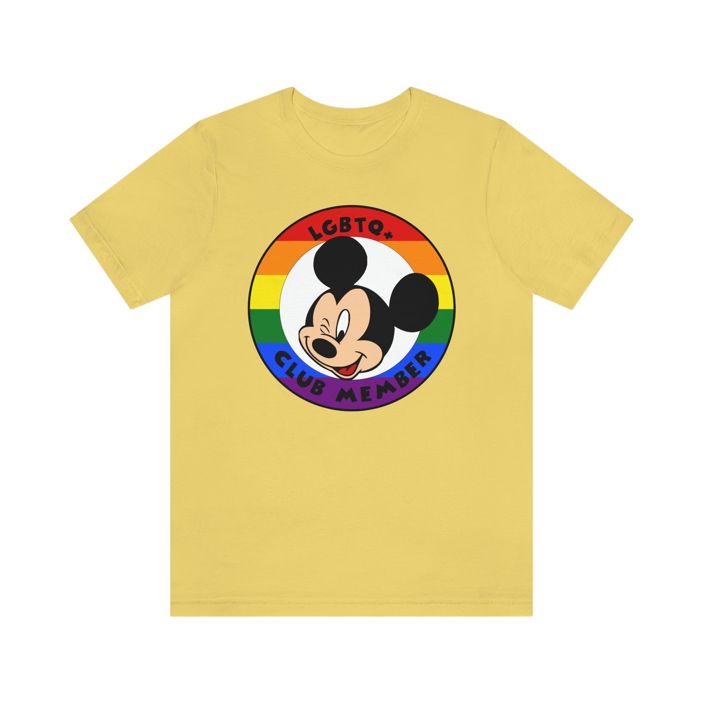 LGBTQ+ Mouse Club Adult Unisex T-Shirt