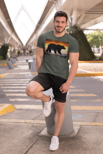 Camiseta para adulto con bandera de oso gay