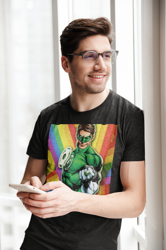 Gay Alan Scott super-héros adulte unisexe T-Shirt