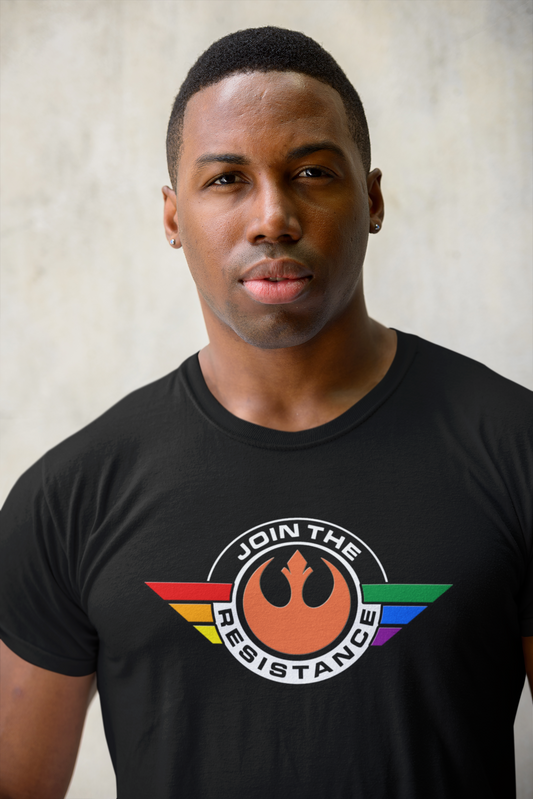 Rejoignez la Résistance LGBTQ Pride T-shirt unisexe adulte