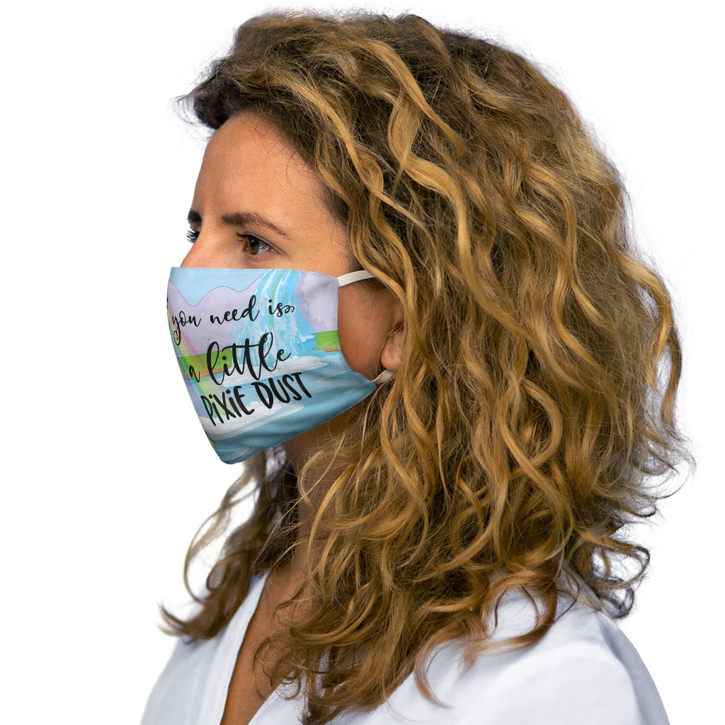 Pixie Dust Snug-Fit Polyester/Cotton Face Mask