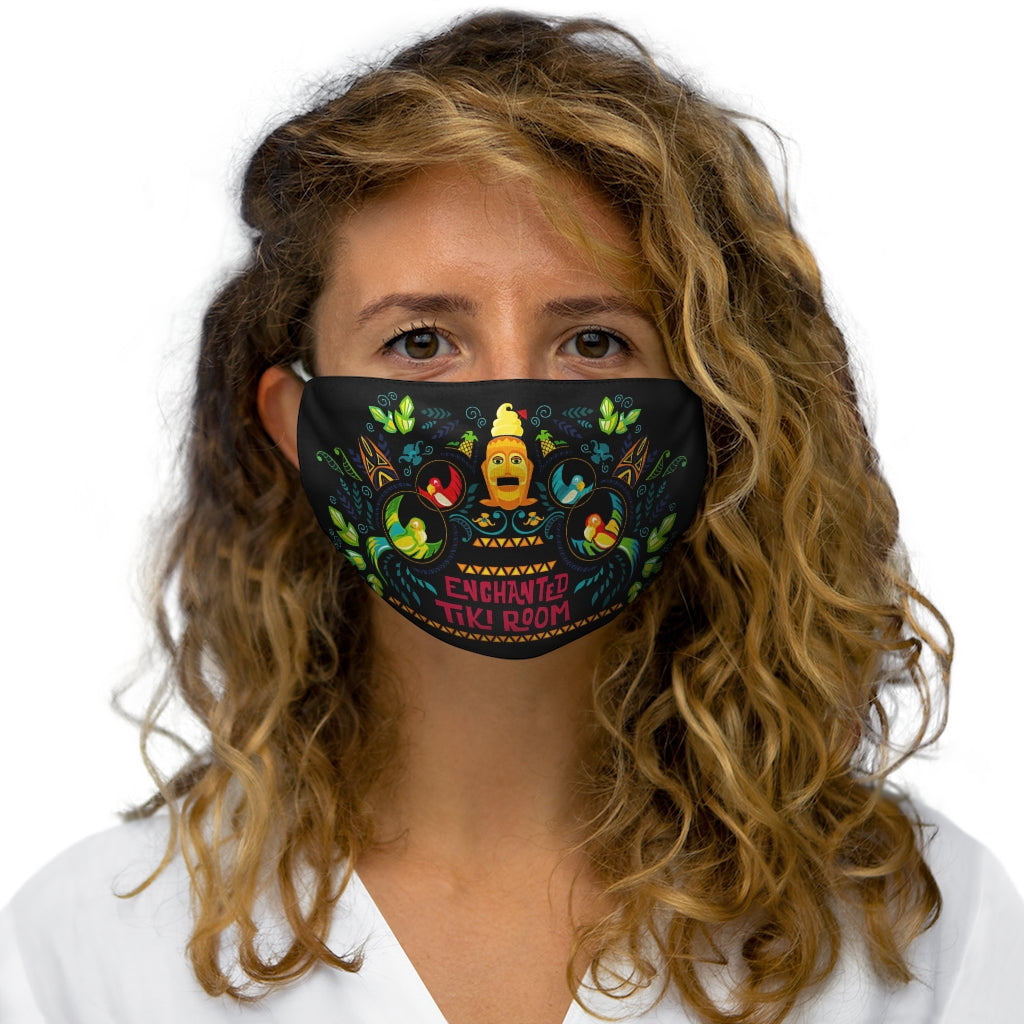 Masque facial en polyester ajusté