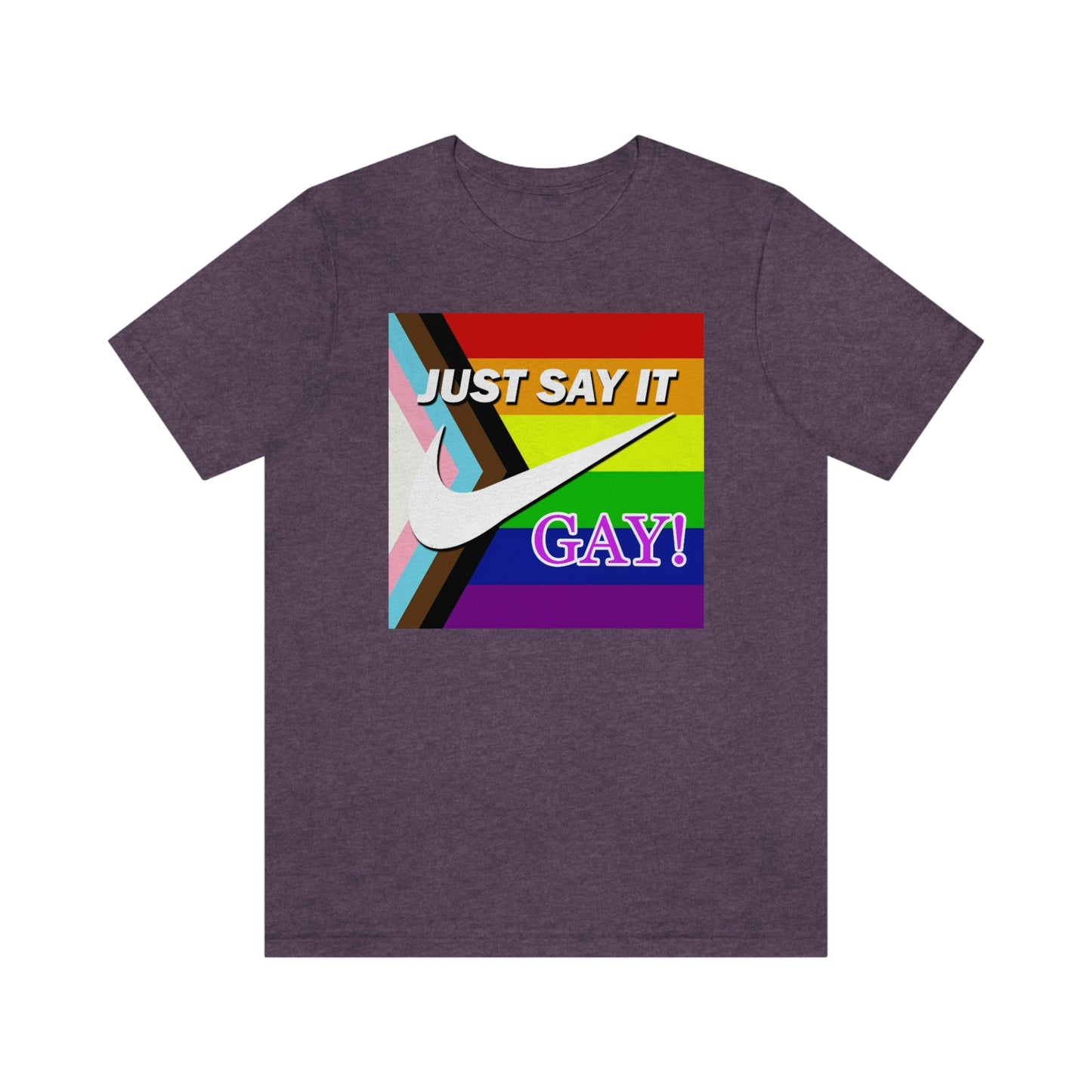 Dites-le simplement - T-shirt unisexe adulte GAY
